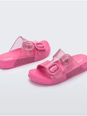 Girl - 4 - NIB Mini Melissa Cozy Slide in Pink